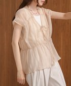 【ブージュルード/Bou Jeloud】の前後2WAYギャザーブラウス 人気、トレンドファッション・服の通販 founy(ファニー) ファッション Fashion レディースファッション WOMEN トップス・カットソー Tops/Tshirt シャツ/ブラウス Shirts/Blouses おすすめ Recommend オーガンジー Organdy キャミソール Camisole キャミワンピース Cami Dress ギャザー Gather シアー Sheer ジーンズ Jeans ストレート Straight スラックス Slacks ノースリーブ No Sleeve フロント Front リボン Ribbon ワイド Wide エレガント 上品 Elegant 羽織 Haori thumbnail S.BEIGE|ID: prp329100004112465 ipo3291000000028564848