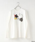 【ローリーズファーム/LOWRYS FARM】のDisney/バンドロンT 人気、トレンドファッション・服の通販 founy(ファニー) ファッション Fashion レディースファッション WOMEN トップス・カットソー Tops/Tshirt ロング / Tシャツ T-Shirts クール Cool トレンド Trend ビンテージ Vintage プリント Print thumbnail ホワイト05|ID: prp329100004112568 ipo3291000000028013308