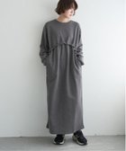 【ノッチ/notch】の裏毛ドロストデザインワンピース 人気、トレンドファッション・服の通販 founy(ファニー) ファッション Fashion レディースファッション WOMEN ワンピース Dress おすすめ Recommend シンプル Simple デニム Denim トレンド Trend thumbnail ダークグレー|ID: prp329100004112723 ipo3291000000028843936