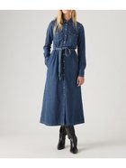 【リーバイス/Levis】のQUINNEY デニムワンピース ダークインディゴ GOLD DUST WEST 人気、トレンドファッション・服の通販 founy(ファニー) ファッション Fashion レディースファッション WOMEN ワンピース Dress おすすめ Recommend クラシック Classic デニム Denim トレンド Trend ドレス Dress バンダナ Bandana ポケット Pocket マキシ Maxi ヨーク Yoke thumbnail Dark Indigo - Worn In|ID: prp329100004112730 ipo3291000000028014452