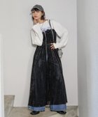 【ページボーイ/PAGEBOY】のベロアチュールキャミワンピース 人気、トレンドファッション・服の通販 founy(ファニー) ファッション Fashion レディースファッション WOMEN ワンピース Dress キャミワンピース No Sleeve Dresses おすすめ Recommend インナー Inner シアー Sheer シャーリング Shirring チュール Tulle デニム Denim フリル Frills フロント Front ベロア Velor ボトム Bottom ロング Long thumbnail ブラック09|ID: prp329100004112731 ipo3291000000028676825