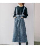 【グローバルワーク/GLOBAL WORK】のGOODデニムハイウエストジャンスカ/132430 人気、トレンドファッション・服の通販 founy(ファニー) ファッション Fashion レディースファッション WOMEN インナー Inner ジャンスカ Janska スリット Slit デニム Denim ロング Long thumbnail ブルー83|ID: prp329100004112750 ipo3291000000028826653