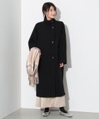 【ビームス ハート/BEAMS HEART】のスタンドカラー コクーン ロングコート 人気、トレンドファッション・服の通販 founy(ファニー) ファッション Fashion レディースファッション WOMEN アウター Coat Outerwear コート Coats コクーン Cocoon シンプル Simple スタンド Stand デニム Denim フェミニン Feminine ロング Long ビジネス 仕事 通勤 Business thumbnail BLACK|ID: prp329100004114079 ipo3291000000028788623