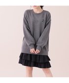 【その他のブランド/Other】のワッペン付きダイバーミニスカ-トセット 人気、トレンドファッション・服の通販 founy(ファニー) ファッション Fashion レディースファッション WOMEN おすすめ Recommend ギャザー Gather ティアード Tiered thumbnail チャコールグレー1|ID: prp329100004114208 ipo3291000000028917661