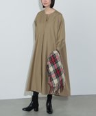 【ビームス ハート/BEAMS HEART】の後ろタック 異素材 スキッパー ワンピース 24AW 人気、トレンドファッション・服の通販 founy(ファニー) ファッション Fashion レディースファッション WOMEN ワンピース Dress インナー Inner エレガント 上品 Elegant ショート Short スキッパー Skipper ストレート Straight スマート Smart とろみ Thickness デニム Denim フレア Flare リラックス Relax A/W・秋冬 Aw・Autumn/Winter・Fw・Fall-Winter おすすめ Recommend 2024年 2024 2024-2025秋冬・A/W Aw/Autumn/Winter/Fw/Fall/2024-2025 thumbnail BEIGE|ID: prp329100004114321 ipo3291000000028948891