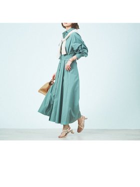 【ルージュヴィフラクレ/Rouge vif la cle】のフレアシャツワンピース 人気、トレンドファッション・服の通販 founy(ファニー) ファッション Fashion レディースファッション WOMEN ワンピース Dress シャツワンピース Shirt Dresses おすすめ Recommend シェイプ Shape フィット Fit フォルム Form フレア Flare |ID:prp329100004114374