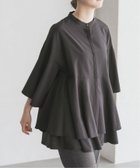 【イエナ/IENA】のティアード フレア ブラウス 人気、トレンドファッション・服の通販 founy(ファニー) ファッション Fashion レディースファッション WOMEN トップス・カットソー Tops/Tshirt シャツ/ブラウス Shirts/Blouses 2024年 2024 2024-2025秋冬・A/W Aw/Autumn/Winter/Fw/Fall/2024-2025 アクセサリー Accessories ティアード Tiered フレア Flare ビジネス 仕事 通勤 Business thumbnail グレー|ID: prp329100004114707 ipo3291000000028033671