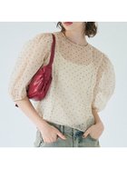 【コカ/COCA】のシアードットバックオープンブラウス 人気、トレンドファッション・服の通販 founy(ファニー) ファッション Fashion レディースファッション WOMEN トップス・カットソー Tops/Tshirt シャツ/ブラウス Shirts/Blouses バッグ Bag おすすめ Recommend オケージョン Occasion シアー Sheer スラックス Slacks スリーブ Sleeve デニム Denim ドット Dot ポケット Pocket thumbnail Lt.beige|ID: prp329100004114837 ipo3291000000028034169