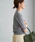 【イエナ/IENA】のARKABA クルー半袖プルオーバー 人気、トレンドファッション・服の通販 founy(ファニー) ファッション Fashion レディースファッション WOMEN トップス・カットソー Tops/Tshirt プルオーバー Pullover 2024年 2024 2024-2025秋冬・A/W Aw/Autumn/Winter/Fw/Fall/2024-2025 おすすめ Recommend アンサンブル Ensemble イタリア Italy カーディガン Cardigan 半袖 Short Sleeve thumbnail グレーA|ID: prp329100004115358 ipo3291000000028043535