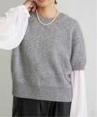 【イエナ/IENA】のfluffy ファーハーフスリーブプルオーバー 人気、トレンドファッション・服の通販 founy(ファニー) ファッション Fashion レディースファッション WOMEN トップス・カットソー Tops/Tshirt プルオーバー Pullover 2024年 2024 2024-2025秋冬・A/W Aw/Autumn/Winter/Fw/Fall/2024-2025 おすすめ Recommend キャップ Cap コンパクト Compact スリーブ Sleeve ハーフ Half バランス Balance thumbnail グレーA|ID: prp329100004115512 ipo3291000000028045806