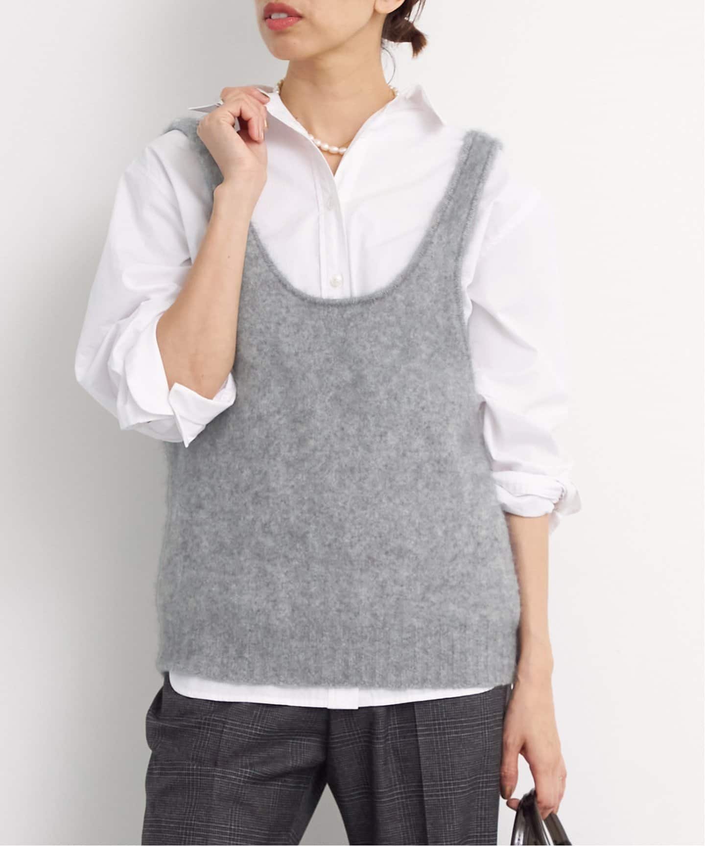 【イエナ/IENA】のfluffyファー ニットタンク 人気、トレンドファッション・服の通販 founy(ファニー) 　ファッション　Fashion　レディースファッション　WOMEN　トップス・カットソー　Tops/Tshirt　ニット　Knit Tops　2024年　2024　2024-2025秋冬・A/W　Aw/Autumn/Winter/Fw/Fall/2024-2025　おすすめ　Recommend　シンプル　Simple　タンク　Tank　 other-1|ID: prp329100004115514 ipo3291000000028045821