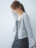 【スナイデル/SNIDEL】のラメツイードニットカーディガン 人気、トレンドファッション・服の通販 founy(ファニー) ファッション Fashion レディースファッション WOMEN トップス・カットソー Tops/Tshirt ニット Knit Tops カーディガン Cardigans カーディガン Cardigan クラシカル Classical コンパクト Compact ジャケット Jacket ツイード Tweed バランス Balance パイピング Piping フロント Front ポケット Pocket thumbnail SAX[083]|ID: prp329100004115528 ipo3291000000028196543