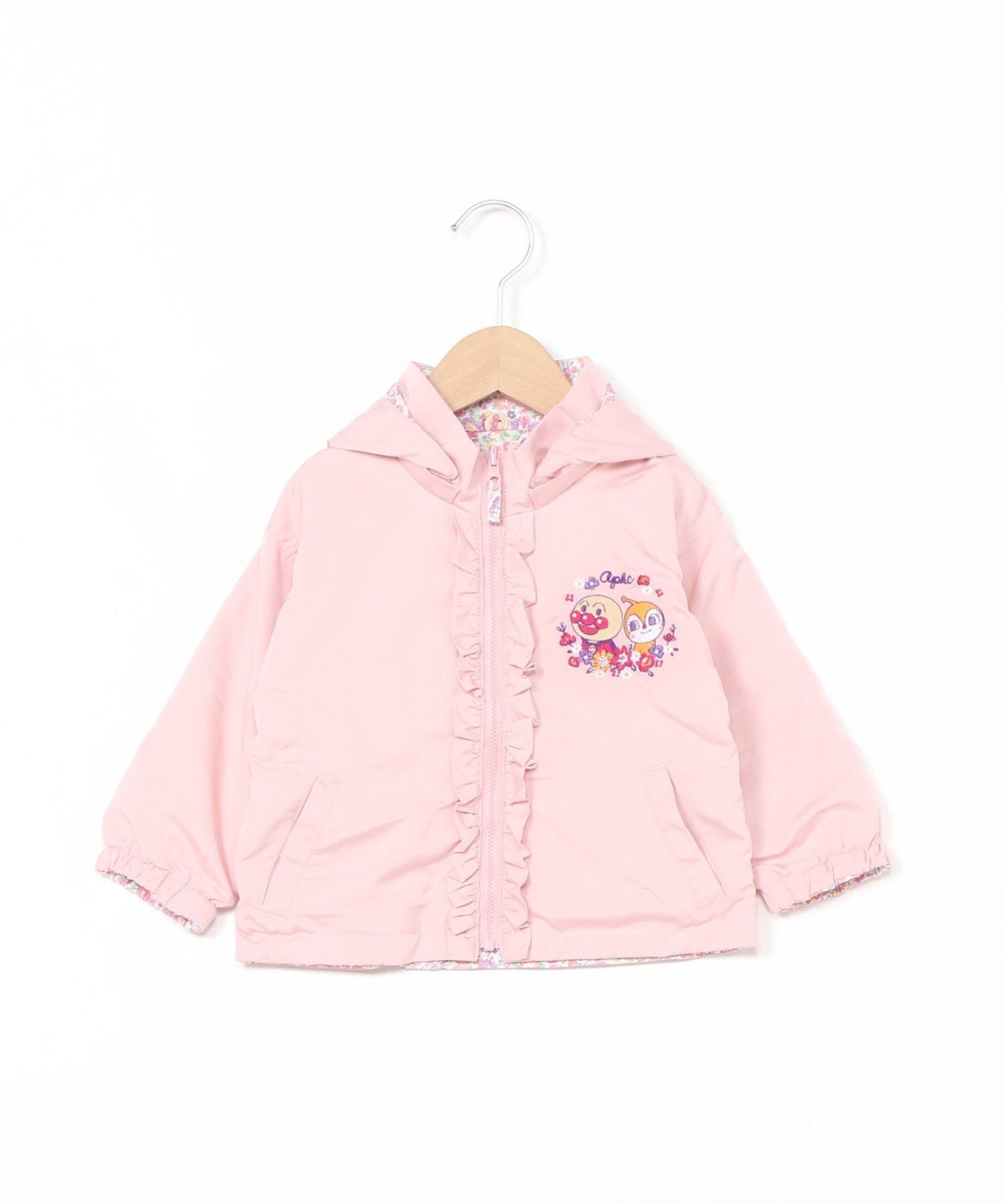 【アンパンマンキッズコレクション/ANPANMAN KIDS COLLECTION / KIDS】のAPKC/小花柄リバーシブルブルゾン 人気、トレンドファッション・服の通販 founy(ファニー) 　ファッション　Fashion　キッズファッション　KIDS　春　Spring　キャラクター　Character　コレクション　Collection　軽量　Lightweight　シンプル　Simple　ワンポイント　One Point　ギフト プレゼント　Gift Present　 other-1|ID: prp329100004115535 ipo3291000000028568982