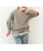 【デビロック/devirock / KIDS】の綿100% エルボーパッチ 長袖Tシャツ トップス 長袖Tシャツ ロンT 人気、トレンドファッション・服の通販 founy(ファニー) ファッション Fashion キッズファッション KIDS トップス・カットソー Tops/Tees/Kids デニム Denim トレンド Trend 長袖 Long Sleeve パッチ Patch ベーシック Basic おすすめ Recommend thumbnail 002-Dグレージュ|ID: prp329100004115572 ipo3291000000029540690