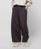 【ニコアンド/niko and】のオジネップスラックスパンツ 人気、トレンドファッション・服の通販 founy(ファニー) ファッション Fashion レディースファッション WOMEN パンツ Pants おすすめ Recommend キャップ Cap ネップ Nep Yarn ワイド Wide エレガント 上品 Elegant 秋 Autumn/Fall thumbnail パープル×ネイビ90|ID: prp329100004115602 ipo3291000000028570518