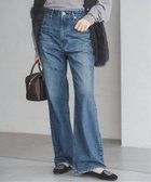 【イエナ/IENA】のupper hights/アッパーハイツ 別注 THE TAYLOR ワイドフレアデニム 人気、トレンドファッション・服の通販 founy(ファニー) ファッション Fashion レディースファッション WOMEN 別注 Special Order thumbnail ブルー|ID: prp329100004115670 ipo3291000000028390974