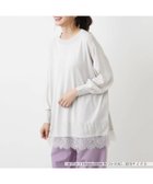 【レリアン/LEILIAN】のチュニック丈ニットプルオーバー【THE NEW】【Leilian WHITE LABEL】 人気、トレンドファッション・服の通販 founy(ファニー) ファッション Fashion レディースファッション WOMEN トップス・カットソー Tops/Tshirt ニット Knit Tops プルオーバー Pullover スリーブ Sleeve チュニック Tunic バルーン Balloon ポケット Pocket リラックス Relax レース Race ロング Long ワイド Wide エレガント 上品 Elegant 秋 Autumn/Fall thumbnail ライトグレー|ID: prp329100004115879 ipo3291000000028499590