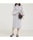 【アバハウスマヴィ/abahouse mavie】の【エニデイカセット】袖フレアーワンピース 人気、トレンドファッション・服の通販 founy(ファニー) ファッション Fashion レディースファッション WOMEN ワンピース Dress おすすめ Recommend エレガント 上品 Elegant カーディガン Cardigan シューズ Shoes ジャケット Jacket ストレッチ Stretch セレモニー Ceremony タフタ Taffeta フラット Flat 人気 Popularity ビジネス 仕事 通勤 Business 楽ちん Easy thumbnail ブルーグレー|ID: prp329100004115886 ipo3291000000028497695