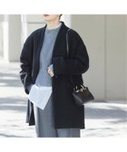 【ジャーナルスタンダード レサージュ/journal standard L'essage】のSUPER140S/GIOLICAコクーンコート ブラック|ID: prp329100004115909 ipo3291000000028942668