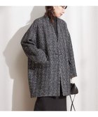 【ジャーナルスタンダード レサージュ/journal standard L'essage】のSUPER140S/GIOLICAコクーンコート 人気、トレンドファッション・服の通販 founy(ファニー) ファッション Fashion レディースファッション WOMEN アウター Coat Outerwear コート Coats 2024年 2024 2024-2025秋冬・A/W Aw/Autumn/Winter/Fw/Fall/2024-2025 シンプル Simple ツイード Tweed エレガント 上品 Elegant thumbnail ブラック A|ID: prp329100004115909 ipo3291000000029529309