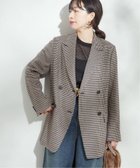 【ジャーナルスタンダード レサージュ/journal standard L'essage】のチェック/ヘリンボンジャケット2 人気、トレンドファッション・服の通販 founy(ファニー) ファッション Fashion レディースファッション WOMEN アウター Coat Outerwear ジャケット Jackets 2024年 2024 2024-2025秋冬・A/W Aw/Autumn/Winter/Fw/Fall/2024-2025 おすすめ Recommend ジャケット Jacket セットアップ Set Up ダウン Down チェック Check ロング Long thumbnail ブラック A|ID: prp329100004115913 ipo3291000000028942721