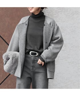 【ジャーナルスタンダード レリューム/JOURNAL STANDARD relume】のリバーシブルノーカラーショートコート 人気、トレンドファッション・服の通販 founy(ファニー) ファッション Fashion レディースファッション WOMEN アウター Coat Outerwear コート Coats 2024年 2024 2024-2025秋冬・A/W Aw/Autumn/Winter/Fw/Fall/2024-2025 なめらか Smooth ショート Short ジャケット Jacket ダブル Double フロント Front エレガント 上品 Elegant |ID:prp329100004115941