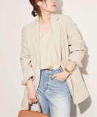 【プラージュ/Plage】のBig Tailored ジャケット 人気、トレンドファッション・服の通販 founy(ファニー) ファッション Fashion レディースファッション WOMEN アウター Coat Outerwear ジャケット Jackets ジャケット Jacket メランジ Melange thumbnail ベージュ|ID: prp329100004115958 ipo3291000000028942431