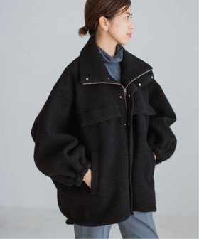 【イエナ/IENA】のプードルボンディングブルゾンコート 人気、トレンドファッション・服の通販 founy(ファニー) ファッション Fashion レディースファッション WOMEN アウター Coat Outerwear コート Coats ブルゾン Blouson/Jackets 2024年 2024 2024-2025秋冬・A/W Aw/Autumn/Winter/Fw/Fall/2024-2025 ギャザー Gather サテン Satin ショート Short シンプル Simple ジャケット Jacket ジャージー Jersey スラックス Slacks スリーブ Sleeve デニム Denim ハイネック High Neck バルーン Balloon フェミニン Feminine ボンディング Bonding モダン Modern レース Race |ID:prp329100004116022