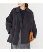 【イエナ/IENA】のスーパー160ダブルフェイスショートコート 人気、トレンドファッション・服の通販 founy(ファニー) ファッション Fashion レディースファッション WOMEN アウター Coat Outerwear コート Coats thumbnail グレー|ID: prp329100004116034 ipo3291000000029495962