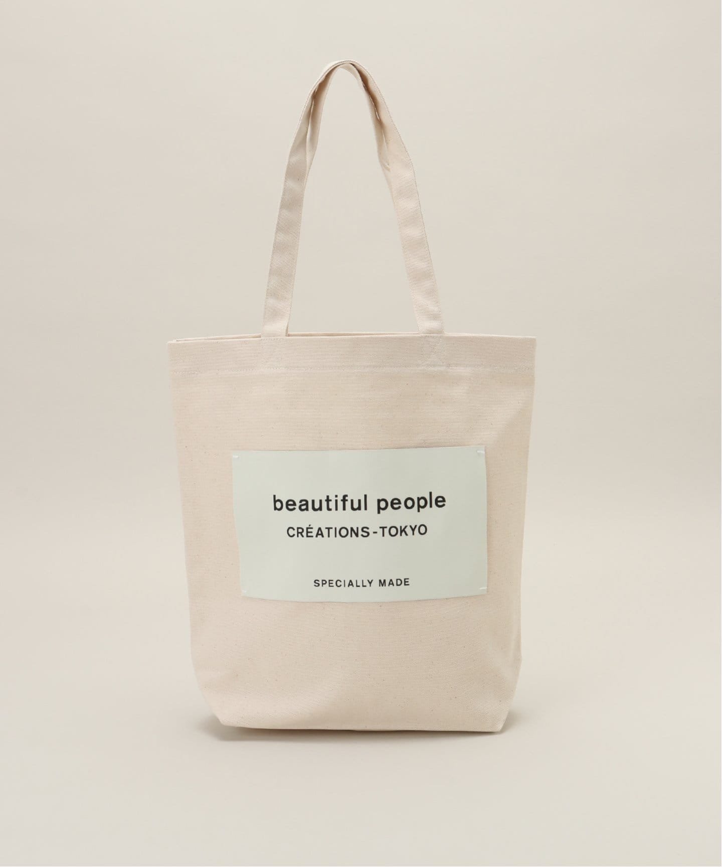 【スピック&スパン/Spick & Span】の≪一部店舗+WEB限定≫beautiful people bp big name tote SDGs インテリア・キッズ・メンズ・レディースファッション・服の通販 founy(ファニー) 　ファッション　Fashion　レディースファッション　WOMEN　バッグ　Bag　ナチュラル|ID: prp329100004116083 ipo3291000000028869240