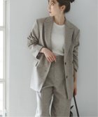 【ノーブル / スピック&スパン/NOBLE / Spick & Span】のトップツイード2WAYダブルジャケット 人気、トレンドファッション・服の通販 founy(ファニー) ファッション Fashion レディースファッション WOMEN アウター Coat Outerwear ジャケット Jackets シェイプ Shape シンプル Simple ジャケット Jacket ダブル Double ツイード Tweed フォーマル Formal ビジネス 仕事 通勤 Business thumbnail グレーB|ID: prp329100004116094 ipo3291000000028841776