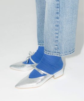 【ボナム/BONUM】のBonum ribbon pointed mule パンプス 人気、トレンドファッション・服の通販 founy(ファニー) ファッション Fashion レディースファッション WOMEN おすすめ Recommend シューズ Shoes シルバー Silver ソックス Socks タイツ Tights トレンド Trend パープル Purple ラップ Wrap リボン Ribbon 日本製 Made In Japan |ID:prp329100004116432