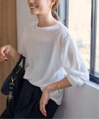 【フレームワーク/FRAMeWORK】のシアー裏毛クルーネック 人気、トレンドファッション・服の通販 founy(ファニー) ファッション Fashion レディースファッション WOMEN シアー Sheer シンプル Simple ジャケット Jacket ロング Long thumbnail ホワイト|ID: prp329100004116435 ipo3291000000028846717