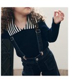 【その他のブランド/Other】の襟付きコットンリブプルオーバー kids(100cm-140cm) 人気、トレンドファッション・服の通販 founy(ファニー) ファッション Fashion キッズファッション KIDS トップス・カットソー Tops/Tees/Kids リブニット Rib Knit 洗える Washable thumbnail ブラック|ID: prp329100004116474 ipo3291000000028345667