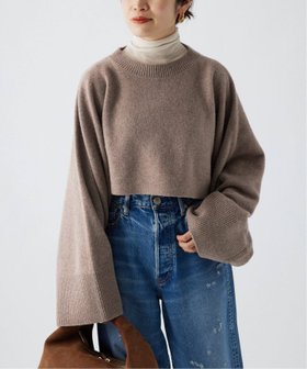 【ヴェルメイユ パー イエナ/VERMEIL par iena】のPure merino wool ショートプルオーバー 人気、トレンドファッション・服の通販 founy(ファニー) ファッション Fashion レディースファッション WOMEN トップス・カットソー Tops/Tshirt プルオーバー Pullover 2024年 2024 2024-2025秋冬・A/W Aw/Autumn/Winter/Fw/Fall/2024-2025 おすすめ Recommend カットソー Cut And Sew ショート Short ストール Stall スリーブ Sleeve バランス Balance パターン Pattern ボレロ Bolero マフラー Scarf ワイド Wide 今季 This Season |ID:prp329100004116636