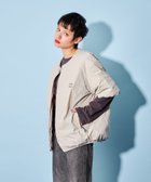 【その他のブランド/Other】の【別注】 TAION x CITEN レイヤー ダウン シャツ 人気、トレンドファッション・服の通販 founy(ファニー) ファッション Fashion レディースファッション WOMEN トップス・カットソー Tops/Tshirt シャツ/ブラウス Shirts/Blouses インナー Inner 春 Spring ダウン Down 定番 Standard フィット Fit プリント Print 別注 Special Order A/W・秋冬 Aw・Autumn/Winter・Fw・Fall-Winter thumbnail LT.GRAY|ID: prp329100004117395 ipo3291000000028064740