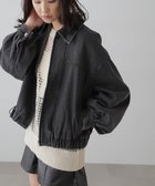 【フリーズマート/FREE'S MART】のデニムブルゾン 人気、トレンドファッション・服の通販 founy(ファニー) ファッション Fashion レディースファッション WOMEN アウター Coat Outerwear ブルゾン Blouson/Jackets カフス Cuffs ギャザー Gather ショート Short スラックス Slacks デニム Denim トレンド Trend ブルゾン Blouson ヨーク Yoke 切替 Switching thumbnail ブラックデニム1|ID: prp329100004117426 ipo3291000000028064896