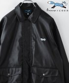 【コーエン/COEN】のPenneys(ぺニーズ)別注レザーライクブルゾン BLACK|ID: prp329100004117469 ipo3291000000028585217