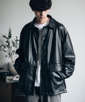 【ロッキーモンロー/Rocky Monroe】のPUレザーカージャケット 人気、トレンドファッション・服の通販 founy(ファニー) ファッション Fashion レディースファッション WOMEN アウター Coat Outerwear ジャケット Jackets インナー Inner カットソー Cut And Sew カーゴパンツ Cargo Pants ジャケット Jacket スマホ Smartphone スラックス Slacks スリット Slit デニム Denim トレーナー Trainer ハーフ Half バランス Balance ビッグ Big フラップ Flap フレア Flare ポケット Pocket ミドル Middle ワイド Wide 再入荷 Restock/Back In Stock/Re Arrival エレガント 上品 Elegant |ID:prp329100004117532