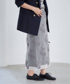 【イエナ/IENA】のフラワー刺繍オーガンジースカート 人気、トレンドファッション・服の通販 founy(ファニー) ファッション Fashion レディースファッション WOMEN スカート Skirt 2024年 2024 2024-2025秋冬・A/W Aw/Autumn/Winter/Fw/Fall/2024-2025 おすすめ Recommend オーガンジー Organdy シンプル Simple スウェット Sweat フラワー Flower ワンポイント One Point エレガント 上品 Elegant thumbnail グレーB|ID: prp329100004117600 ipo3291000000028065559