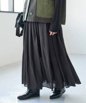 【スピック&スパン/Spick & Span】のシアーフレアスカート 人気、トレンドファッション・服の通販 founy(ファニー) ファッション Fashion レディースファッション WOMEN スカート Skirt Aライン/フレアスカート Flared A-Line Skirts A/W・秋冬 Aw・Autumn/Winter・Fw・Fall-Winter シアー Sheer シンプル Simple パターン Pattern ロング Long 人気 Popularity |ID:prp329100004117609