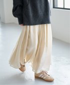 【スピック&スパン/Spick & Span】のシアーフレアスカート 人気、トレンドファッション・服の通販 founy(ファニー) ファッション Fashion レディースファッション WOMEN スカート Skirt Aライン/フレアスカート Flared A-Line Skirts A/W・秋冬 Aw・Autumn/Winter・Fw・Fall-Winter シアー Sheer シンプル Simple パターン Pattern ロング Long 人気 Popularity thumbnail ベージュ|ID: prp329100004117609 ipo3291000000028943446