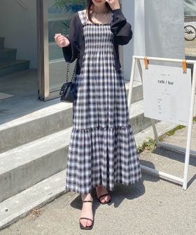 【イング/INGNI】のチェック柄シャーリングOP 人気、トレンドファッション・服の通販 founy(ファニー) ファッション Fashion レディースファッション WOMEN ワンピース Dress A/W・秋冬 Aw・Autumn/Winter・Fw・Fall-Winter おすすめ Recommend ガーリー Girly キャップ Cap サンダル Sandals シャーリング Shirring チェック Check ティアードワンピース Tiered Dress バランス Balance フェミニン Feminine ベーシック Basic レース Race ロング Long |ID:prp329100004117625