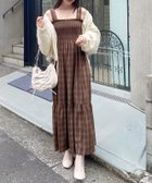 【イング/INGNI】のチェック柄シャーリングOP 人気、トレンドファッション・服の通販 founy(ファニー) ファッション Fashion レディースファッション WOMEN ワンピース Dress A/W・秋冬 Aw・Autumn/Winter・Fw・Fall-Winter おすすめ Recommend ガーリー Girly キャップ Cap サンダル Sandals シャーリング Shirring チェック Check ティアードワンピース Tiered Dress バランス Balance フェミニン Feminine ベーシック Basic レース Race ロング Long thumbnail ブラウン/チェック|ID: prp329100004117625 ipo3291000000028498760