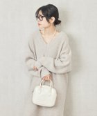 【フリークスストア/FREAK'S STORE】のミニ ブークレ Vネック ニット ワンピース【限定展開】 24AW ナチュラル|ID: prp329100004117653 ipo3291000000028691089