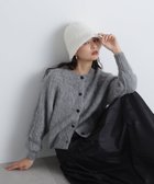 【エヌ ナチュラルビューティーベーシック/N.Natural Beauty basic】のクルーネックフェザーカーディガン 24AW 人気、トレンドファッション・服の通販 founy(ファニー) ファッション Fashion レディースファッション WOMEN トップス・カットソー Tops/Tshirt カーディガン Cardigans 2024年 2024 2024-2025秋冬・A/W Aw/Autumn/Winter/Fw/Fall/2024-2025 カーディガン Cardigan フェザー Feather ベーシック Basic thumbnail グレー|ID: prp329100004117738 ipo3291000000028903011