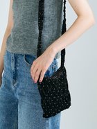 【コカ/COCA】のラインストーンドット柄ベロアショルダーバッグ 人気、トレンドファッション・服の通販 founy(ファニー) ファッション Fashion レディースファッション WOMEN トップス・カットソー Tops/Tshirt ベロア Velour バッグ Bag おすすめ Recommend ギャザー Gather コンパクト Compact ショルダー Shoulder ストーン Stone トレンド Trend ベロア Velor ポケット Pocket マグネット Magnet 旅行 Travel thumbnail Black|ID: prp329100004117842 ipo3291000000028234451