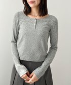 【ヘザー/Heather】のパターンメッシュカットソー 人気、トレンドファッション・服の通販 founy(ファニー) ファッション Fashion レディースファッション WOMEN トップス・カットソー Tops/Tshirt カットソー Cut and Sewn おすすめ Recommend インナー Inner カットソー Cut And Sew カーディガン Cardigan シンプル Simple パターン Pattern メッシュ Mesh thumbnail グレー小花|ID: prp329100004117873 ipo3291000000028923717