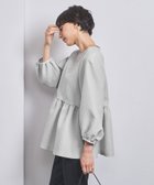 【その他のブランド/Other】のエアリージャカード ペプラム 9SL ブラウス 人気、トレンドファッション・服の通販 founy(ファニー) ファッション Fashion レディースファッション WOMEN トップス・カットソー Tops/Tshirt シャツ/ブラウス Shirts/Blouses コンパクト Compact 切替 Switching ジャカード Jacquard ストレート Straight テーパード Tapered 時計 Clock ネックレス Necklace 人気 Popularity ブレスレット Bracelet ペプラム Peplum おすすめ Recommend thumbnail LT.GRAY|ID: prp329100004118170 ipo3291000000028715682