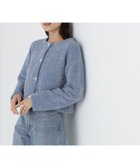 【ナチュラル ビューティー ベーシック/NATURAL BEAUTY BASIC】のラメ接結クロップドニットブルゾン 24AW 人気、トレンドファッション・服の通販 founy(ファニー) ファッション Fashion レディースファッション WOMEN アウター Coat Outerwear ブルゾン Blouson/Jackets トップス・カットソー Tops/Tshirt ニット Knit Tops 2024年 2024 2024-2025秋冬・A/W Aw/Autumn/Winter/Fw/Fall/2024-2025 コンパクト Compact トレンド Trend フェザー Feather フラット Flat ブルゾン Blouson thumbnail ブルー|ID: prp329100004118231 ipo3291000000028886292